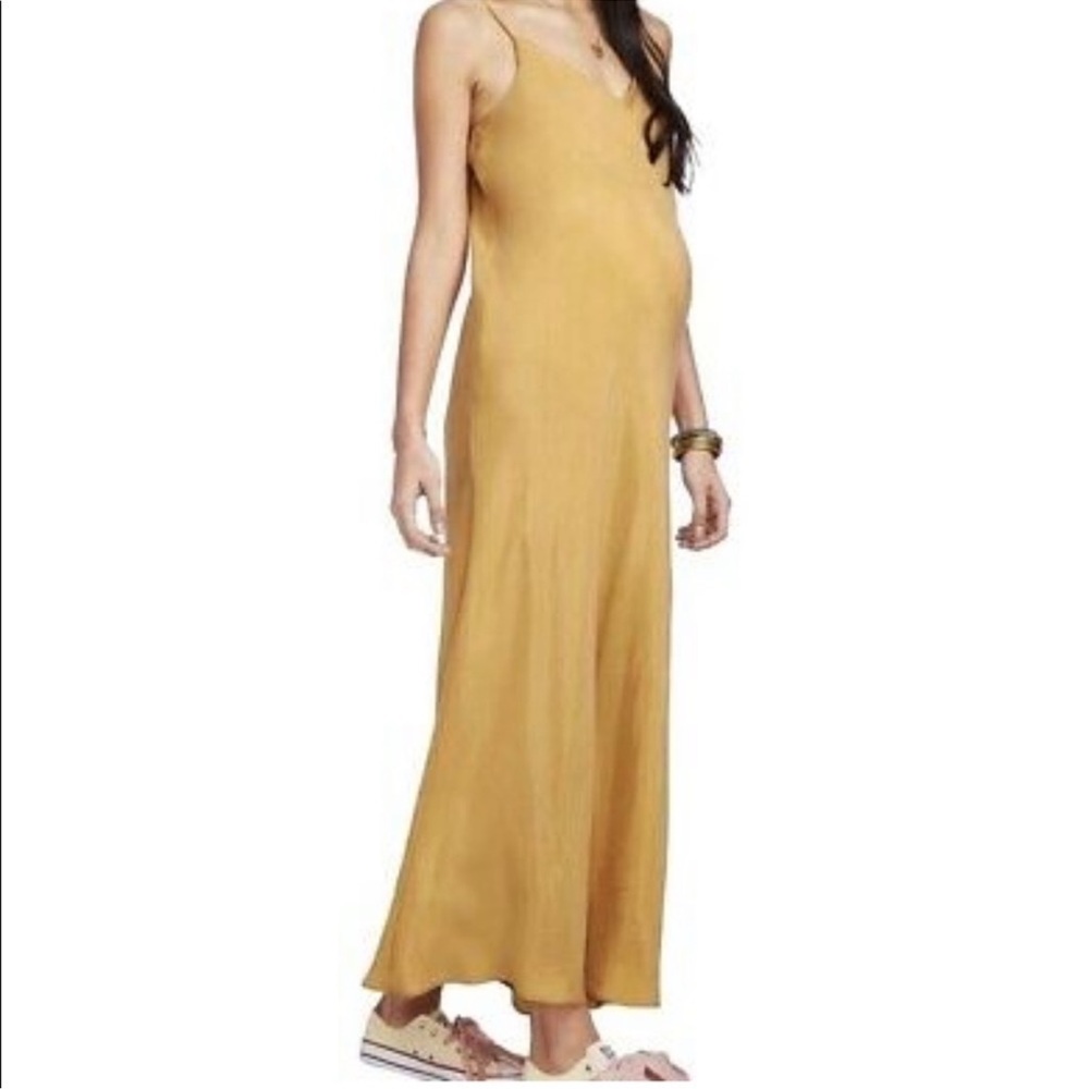 Hatch Ricky Yellow Slip dress Size 1